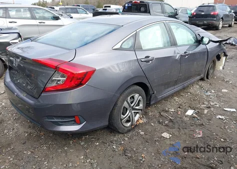 2017 Honda Civic Lx из США, поврежденный, VIN 19XFC2F55HE208510